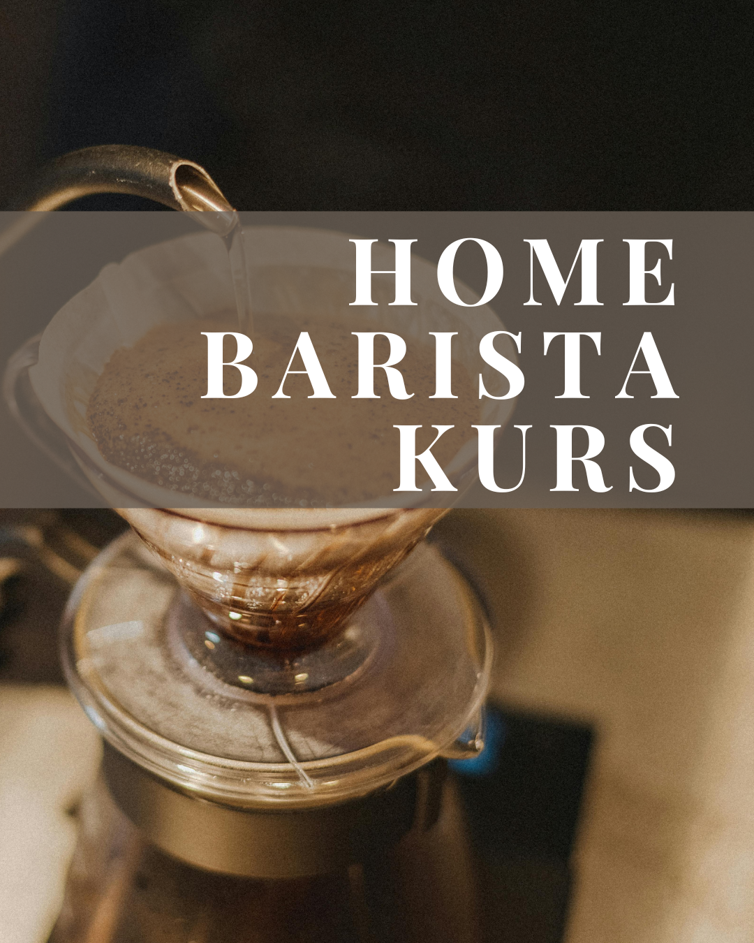 20. Dezember ☕ Home Barista Kurs